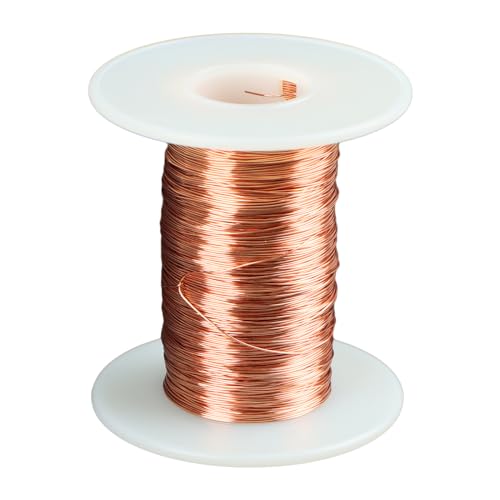 100m Kupferdraht Isoliert 0,3 mm Kupferlackdraht Lötbar Magnet Wickeldraht für Transformatoren Induktivitäten Motoren Lautsprecher von Fonyet