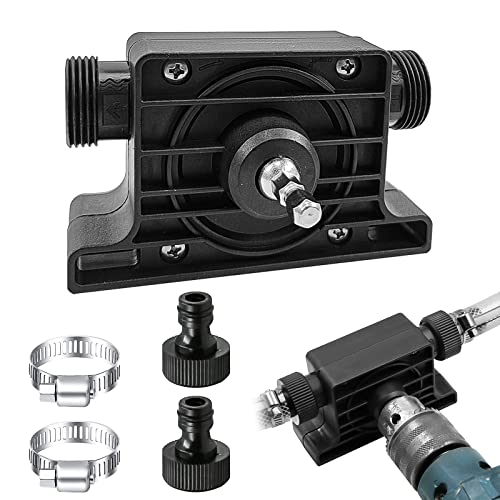Fonyet Mini Bohrmaschinenpumpe Tragbare Akkuschrauber Pumpe Elektrische Bohrpumpe für Öl Flüssigkeit Wasser Hand Selbstansaugende Transferpumpen Schnelle Pumpgeschwindigkeit von Fonyet