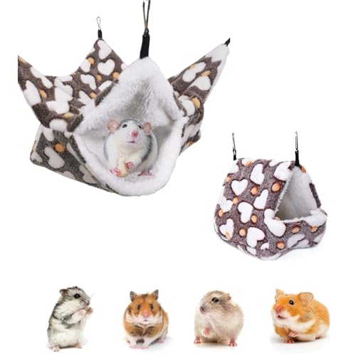 Fonyiunce 2 Stück Meerschweinchen Hängematte, Meerschweinchen Kleintiere Betthöhle, Hängematte für Kleintiere, Meerschweinchen Kuschelhöhle, Geeignet Für Hamster, Meerschweinchen, Kleine Haustiere Fonyiunce 2 Stück Meerschweinchen Hängematte, Meerschweinchen Kleintiere Betthöhle, Hängematte für Kleintiere, Meerschweinchen Kuschelhöhle, Geeignet Für Hamster, Meerschweinchen, Kleine Haustiere von Fonyiunce