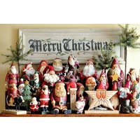 Vintage Weihnachtsmann Kollektion Aus Der Ganzen Welt Weihnachten Gefunden Von Foo La von FooFooLaLaChild