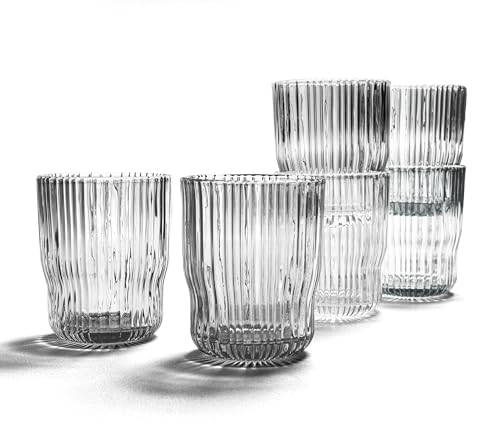 Foodesign FD-321 6er Set Stapelbecher Glas klar 280ml von Foodesign