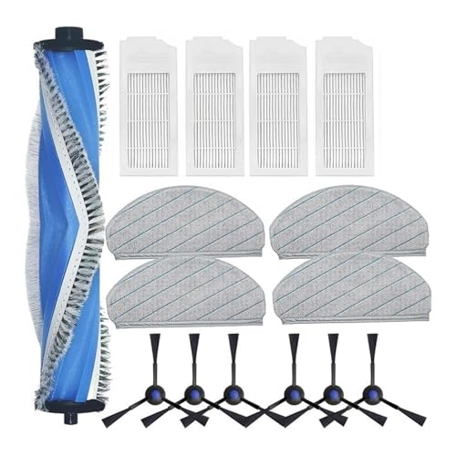 Hauptbürste, Seitenbürste, HEPA-Filter, Wischmopp, Kompatibel for Ecovacs Deebot N20 Plus, N20, N20 Pro Plus, Roboterstaubsaugerzubehör Ersatzteile Hauptbürste, Seitenbürste, HEPA-Filter, Wischmopp, Kompatibel for Ecovacs Deebot N20 Plus, N20, N20 Pro Plus, Roboterstaubsaugerzubehör Ersatzteile von Fooduuhyo