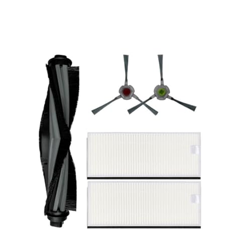Hauptseitenbürste, Hepa-Filter, Wischtuch, Kompatibel mit Ecovacs Deebot U2/U2 Pro, Roboterstaubsaugerzubehör Ersatzteile(Set 3) von Fooduuhyo