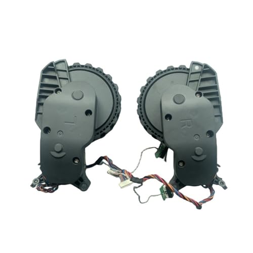 Linke und rechte Räder, kompatibel mit Roborock S5MAX/S6MaxV/S6Pure/S7/S7Pro/E4/E5/G10, Roboter-Staubsauger-Zubehör Ersatzteile(L+R) von Fooduuhyo