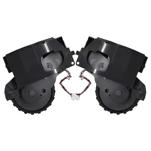 Linke und rechte Räder, kompatibel mit Roborock S6, S60, S61, S65, T6, Roboterstaubsaugerzubehör Ersatzteile(L+R) von Fooduuhyo