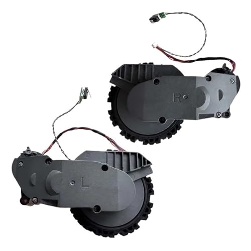 Linke und rechte Räder, kompatibel mit Roborock S8 Pro Ultra, S8, S8+, Staubsaugerzubehör Ersatzteile(L+R) von Fooduuhyo