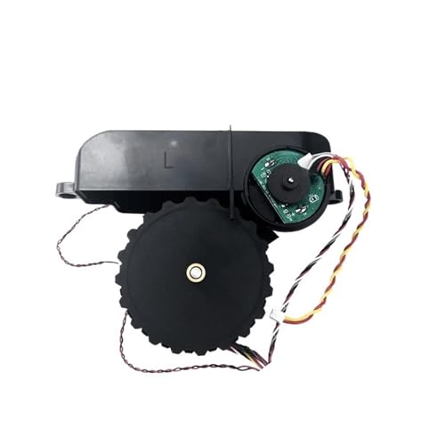 Linke und rechte Räder, kompatibel mit Xiaomi STYTJ02YM, MVXVC01-JG, Staubsaugerzubehör Ersatzteile(Black L) von Fooduuhyo