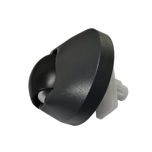 Vorderrad, Kompatibel for Roborock Roboterstaubsauger S7 MaxV Ultra, Q5, Q7, Q7 Max, S8, Zubehör Ersatzteile(Black 1 pcs) von Fooduuhyo