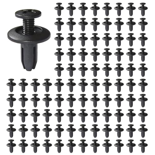 Foollusiie 200 Stück Clip-Board-Schrauben-Clip-Blattbrett-Erweiterbare Clip-Wand-Clip-Befestigungswerkzeug-Erweiterungsschrauben von Foollusiie