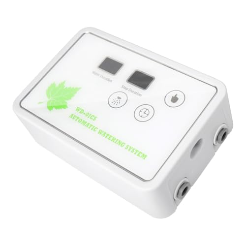 Foollusiie Wässerung Timer Automatisches Wasserversystem Pumpen Einstellbare Trow-Pflanzen-Wasserer-Timer von Foollusiie