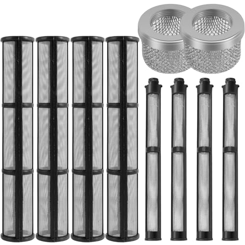 287032 244067 181072 Airless-Spritzfilter-Sieb-Set 60 Mesh Standard Airless Sprühwerkzeug Pumpe Innenkern Filtersieb Hitzebeständig Saugrohr Siebfilter Kompatibel für 695 795 Sprühgeräte von Foppla