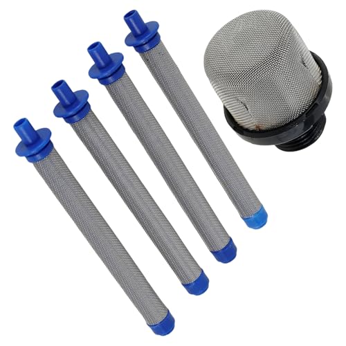Foppla 288716 Saugsieb und 288749 Airless-Sprühmaschinen-Filter-Set, 1,9 cm Einlassfiltersieb, Saugsieb-Set, 60 Maschen, Edelstahl, Airless-Sprühpumpe, Filter-Set Foppla 288716 Saugsieb und 288749 Airless-Sprühmaschinen-Filter-Set, 1,9 cm Einlassfiltersieb, Saugsieb-Set, 60 Maschen, Edelstahl, Airless-Sprühpumpe, Filter-Set von Foppla