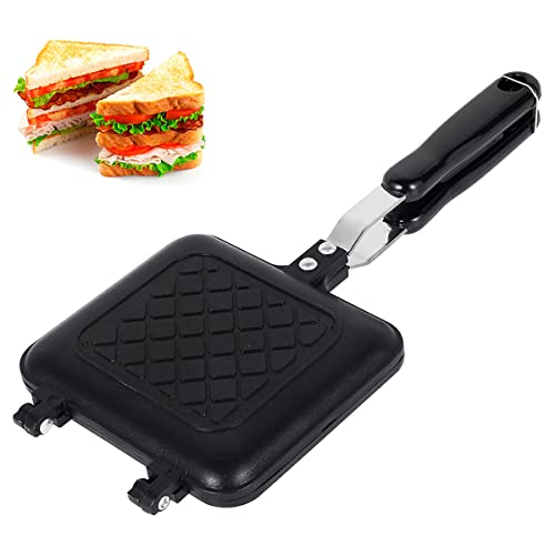 Foppla Camping-Toastie-Maker, antihaftbeschichtet, Toastie-Maker, Toastie-Maker mit hitzebeständigen Griffen, tragbare Frühstücksbratpfanne für Zuhause, Küche, Outdoor, Camping Foppla Camping-Toastie-Maker, antihaftbeschichtet, Toastie-Maker, Toastie-Maker mit hitzebeständigen Griffen, tragbare Frühstücksbratpfanne für Zuhause, Küche, Outdoor, Camping von Foppla