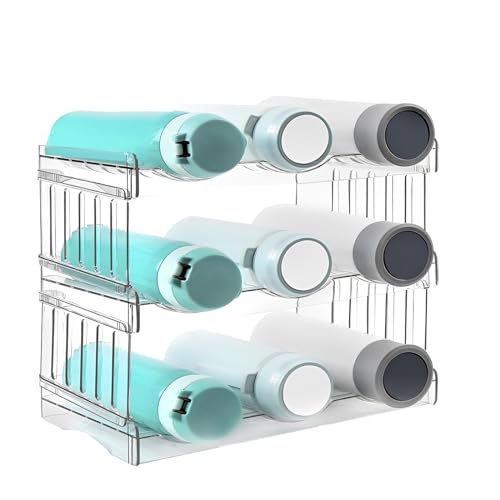 Foppla Wasserflaschen-Organizer, 3-lagig/4-lagig, stapelbar, Wasserflaschenhalter, abnehmbarer Wasserflaschen-Aufbewahrung, Organizer, hält bis zu 9/12 Reisebecher, Schrank-Organizer für Kit Foppla Wasserflaschen-Organizer, 3-lagig/4-lagig, stapelbar, Wasserflaschenhalter, abnehmbarer Wasserflaschen-Aufbewahrung, Organizer, hält bis zu 9/12 Reisebecher, Schrank-Organizer für Kit von Foppla