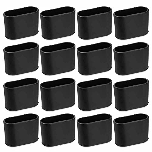 Fopytu 16 Pcs Oval Stuhl Beinkappen Flexible Weiche PVC -bodenschutz Möbel Tisch Beinabdeckungen Für Home Patio Garten Office Stuhl Bein Bein von Fopytu