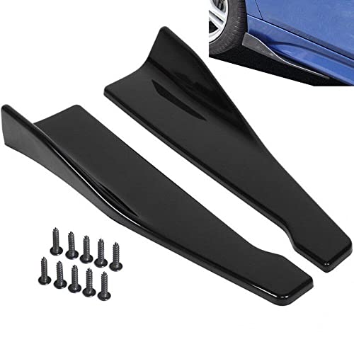 Auto Stoßfänger Spoiler Heck Lippenwinkel Diffusor Körper Seiten -Rocker -Splitter Diffusor Winglet Flügel Universell Für Die Meisten Autos von Fopytu