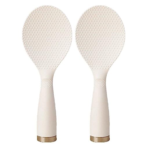 Fopytu 2 Pcs Plastik-reislöffel Können Reisschaufel Reiskocher Reislöffel Küchengeschirr Tool Nicht-stall-reislöffel von Fopytu
