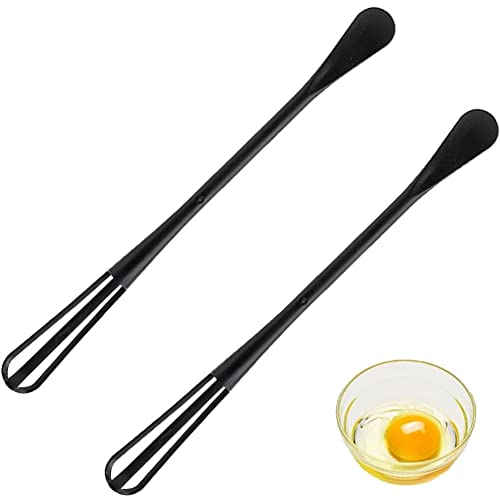 Fopytu 2pcs Ei -Whisk Plastik Mini Multifunktionales Eierschläger Küchenutensil von Fopytu