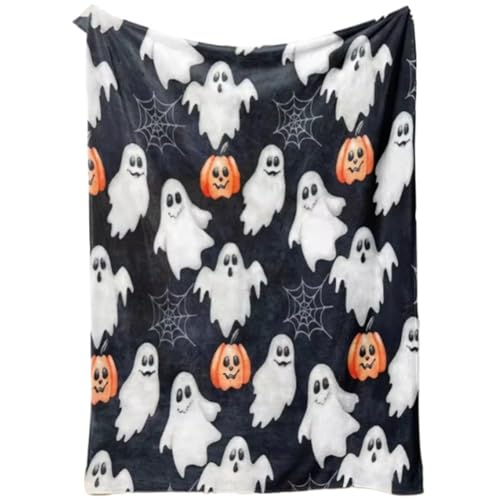 Fopytu Halloween-flanelldecke, Weiche Überwurfdecke, Süße Herbstdecke Für Zuhause, Büro, Couch, Sofa, Bett, Stuhl, Halloween-Dekoration Fopytu Halloween-flanelldecke, Weiche Überwurfdecke, Süße Herbstdecke Für Zuhause, Büro, Couch, Sofa, Bett, Stuhl, Halloween-Dekoration von Fopytu