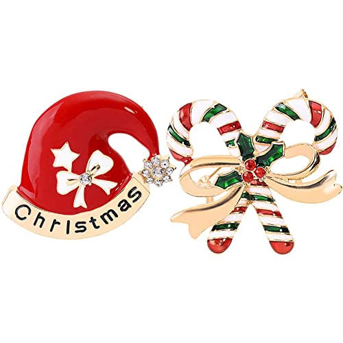 Fopytu Weihnachtsbrosche Stecknadel Strasskristall Kristall Weihnachten Weihnachtsmann Hut Süßigkeit Emaille Brosche Pins Abzeichen Schmuck Für Weihnachten Dekorationen Neujahr Geschenke Fopytu Weihnachtsbrosche Stecknadel Strasskristall Kristall Weihnachten Weihnachtsmann Hut Süßigkeit Emaille Brosche Pins Abzeichen Schmuck Für Weihnachten Dekorationen Neujahr Geschenke von Fopytu