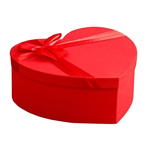 Herzförmige Geschenkbox Florist Hatbox Süßigkeiten Kisten Valentinstag Geschenkbox Verpackungsschachteln Blumen Geschenke Lebensunterhalt Vase von Fopytu