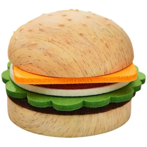 Lustiges Untersetzer-Set Für Getränke, 5-teiliges Neuartiges Burger-untersetzer-Set Für Den Couchtisch, rutschfeste Untersetzer Aus Holz, Tassenmatte Zum Schutz des Schreibtischs Lustiges Untersetzer-Set Für Getränke, 5-teiliges Neuartiges Burger-untersetzer-Set Für Den Couchtisch, rutschfeste Untersetzer Aus Holz, Tassenmatte Zum Schutz des Schreibtischs von Fopytu