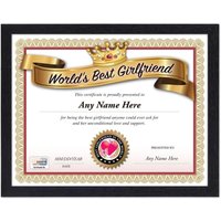 Personalisierte Urkunde Für Die Beste Freundin Der Welt - Digital, Gedruckt Oder Gerahmt Jubiläumsgeschenk Weihnachten Geburtstagsgeschenk Karte # 1 von ForAnyOccasionGift