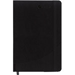 Foray Classic Notebook DIN A4 Kariert Gebunden PP (Polyproplylen) Softcover Schwarz Nicht perforiert 160 Seiten 80 Blatt von Foray