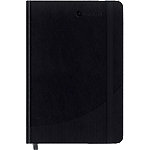 Foray Classic Notebook DIN A5 Liniert Gebunden PP (Polyproplylen) Softcover Schwarz Nicht perforiert 160 Seiten 80 Blatt von Foray