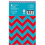Foray Extreme Notizblock Spezial Liniert Spiralbindung Pappkarton Hardback Türkis Nicht perforiert 200 Seiten Pack 3 von Foray