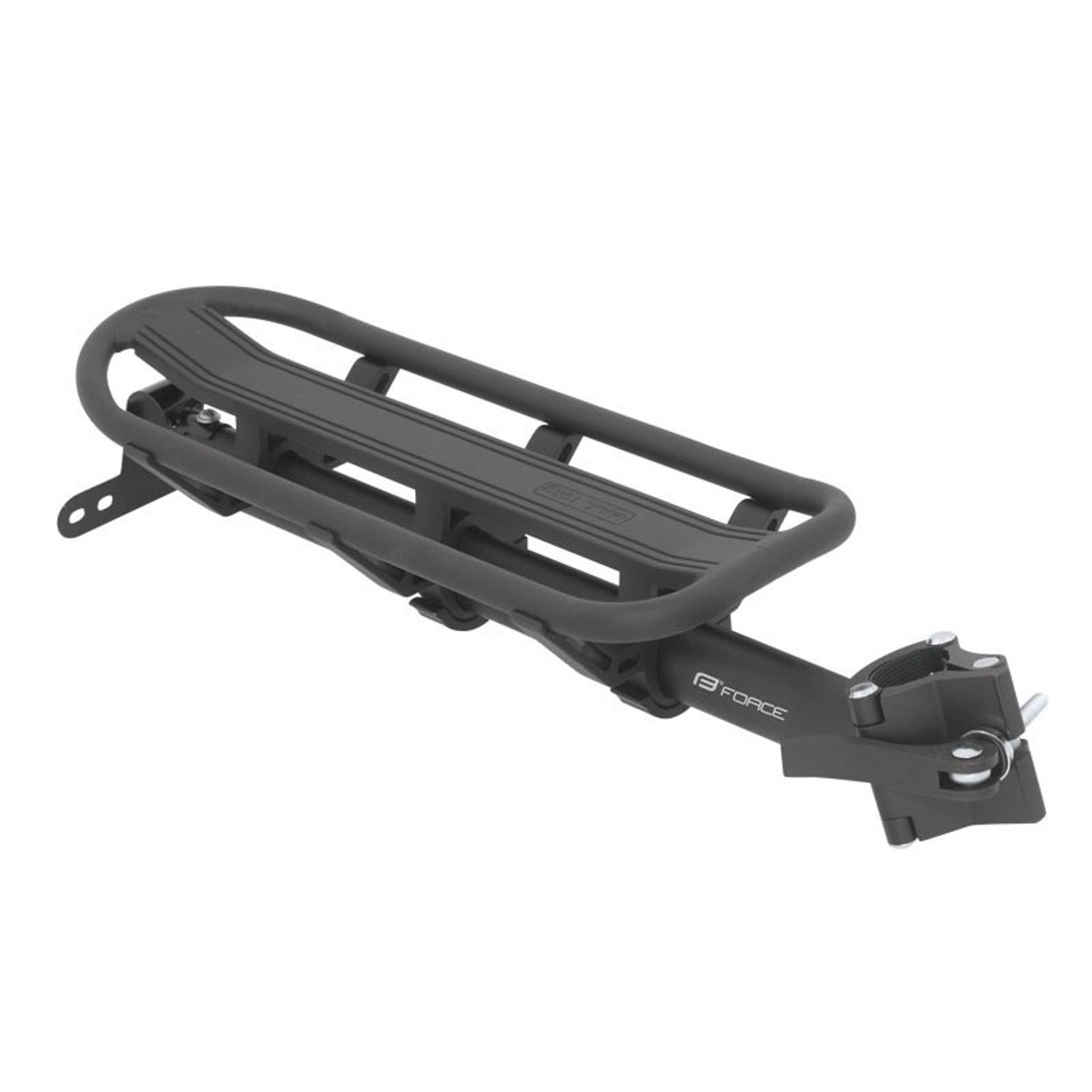 Force Alu Gepäckträger für Sattelstütze 25,0 - 31,6 mm mit Schnellspanner Force Alu Gepäckträger für Sattelstütze 25,0 - 31,6 mm mit Schnellspanner von Force
