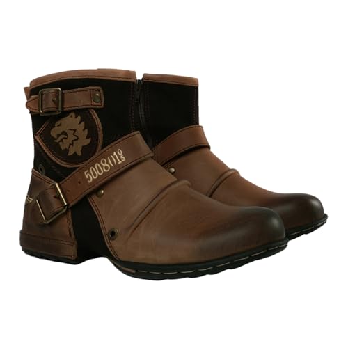 ForceRoute wasserdichte Motorradstiefel FüR Herren,Motorrad Schuhe Herren Leder,Robuster Motorradstiefel,Motorrad Schuhe,KnöChelstüTze,Anti Rutsch Sohle,FüR Rennen Und Tourismus ForceRoute wasserdichte Motorradstiefel FüR Herren,Motorrad Schuhe Herren Leder,Robuster Motorradstiefel,Motorrad Schuhe,KnöChelstüTze,Anti Rutsch Sohle,FüR Rennen Und Tourismus von ForceRoute