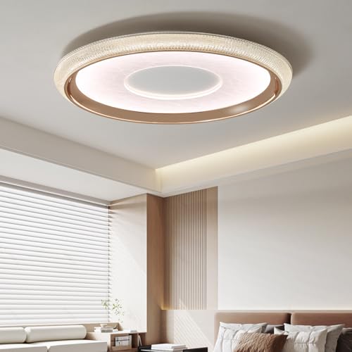 Fordeson 50cm Runde LED Deckenleuchte Flach Dimmbar – Mehrfachmodi 3000K-6000K, 60W Unterputz-Deckenlampe – Moderne Wohnzimmerleuchte für Flur, Esszimmer, Schlafzimmer, Bad, Arbeitszimmer Fordeson 50cm Runde LED Deckenleuchte Flach Dimmbar – Mehrfachmodi 3000K-6000K, 60W Unterputz-Deckenlampe – Moderne Wohnzimmerleuchte für Flur, Esszimmer, Schlafzimmer, Bad, Arbeitszimmer von Fordeson