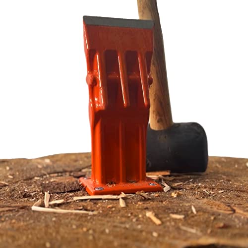 Forest Master USAB 7 Zoll manueller Holzspalter für Brennholz und Anzündholz, spaltet mit Leichtigkeit – kleine bis mittelgroße Holzscheite – kompakt und tragbar – duktiles Gusseisen-Design von Forest Master
