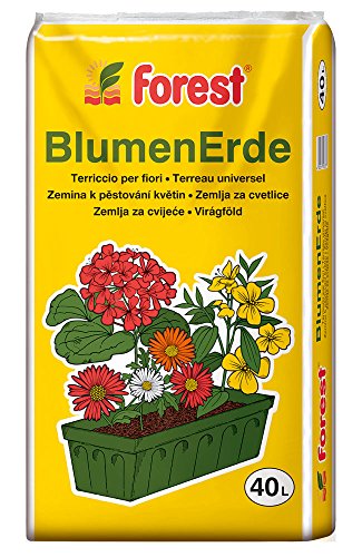 Blumenerde Forest 40 Liter NEU Qualitäts-Blumen- & Pflanzerde aus Bayern ! von Forest