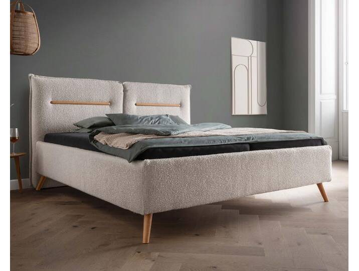 Forestales »Lyon« Polsterbett I 160x200 cm / Ascot 2403 Taupe / mit Bettkasten und Lattenrost Forestales »Lyon« Polsterbett I 160x200 cm / Ascot 2403 Taupe / mit Bettkasten und Lattenrost von Forestales