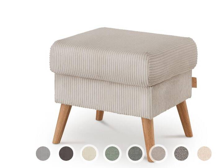 Forestales »Nizza« Hocker Lincoln 24 Anthrazit von Forestales