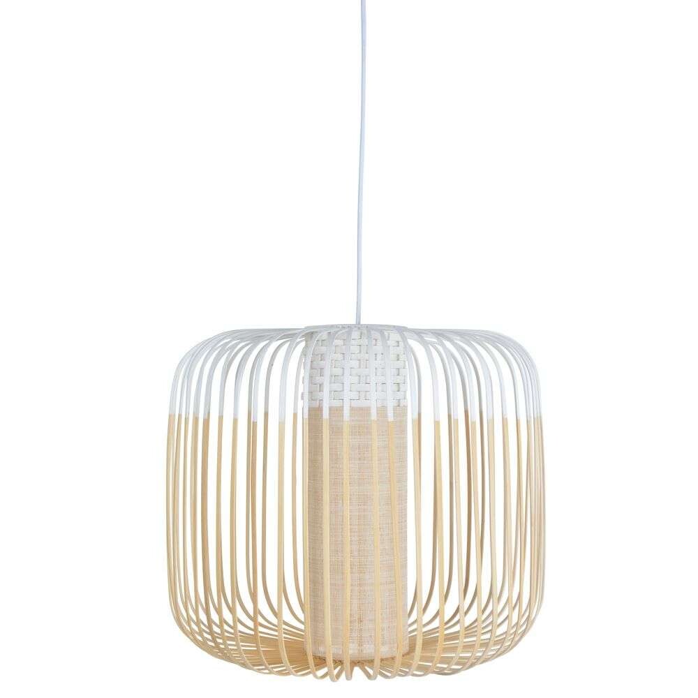 Forestier - Bamboo Pendelleuchte M White von Forestier