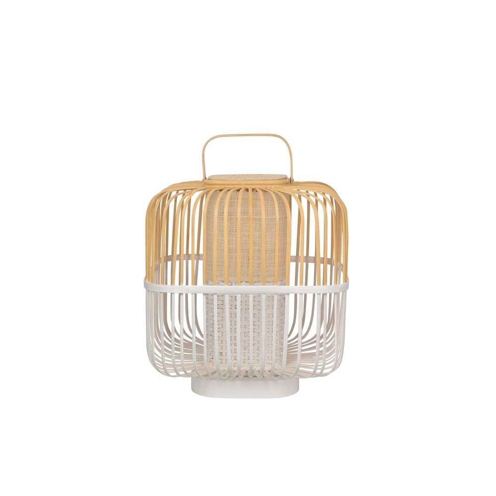 Forestier - Bamboo Square Tischleuchte M White von Forestier