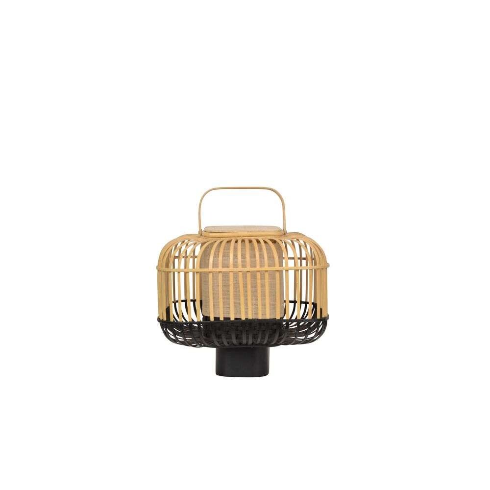 Forestier - Bamboo Square Tischleuchte S Black von Forestier