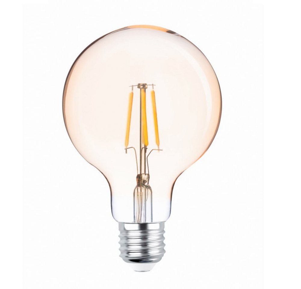 Forever Light LED-Filament E27 4W LED Filament Lampe Vintage Glühbirne Warmweiß G45 G95, 1 St. Forever Light LED-Filament E27 4W LED Filament Lampe Vintage Glühbirne Warmweiß G45 G95, 1 St. von Forever Light