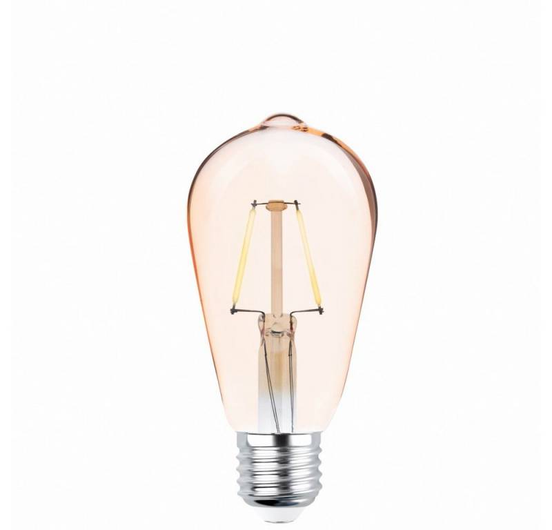 Forever Light LED-Filament E27 4W LED Filament Lampe Vintage Glühbirne Warmweiß ST64, 3 St. von Forever Light