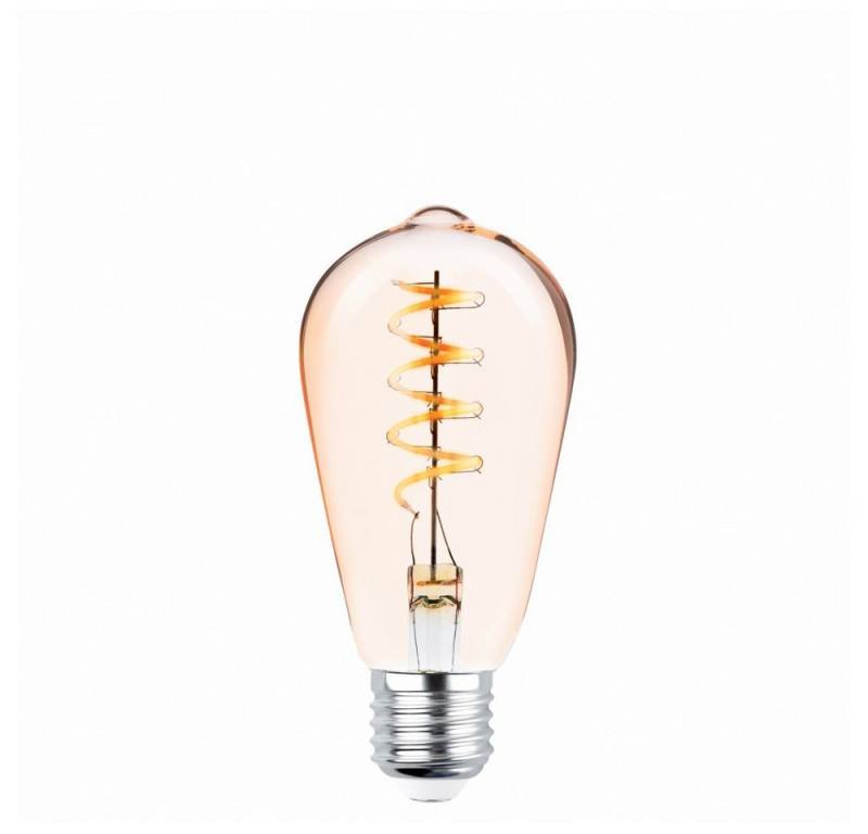 Forever Light LED-Filament E27 4W LED Filament Lampe Vintage Glühbirne Warmweiß ST64, 3 St. von Forever Light