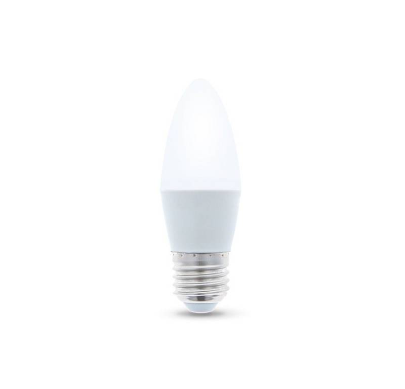Forever Light LED-Leuchtmittel E14 C37 6W LED Glühbirne Kerzenform Leuchtmittel 480 Lumen, E14, 1 St. von Forever Light