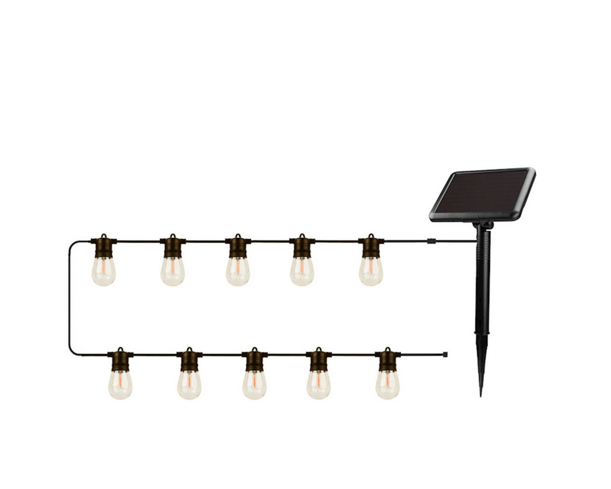 Forever Light LED Solarleuchte Forever Light LED Solar Lichterkette FLS-60 7,5 m 10 Glühbirnen Forever Light LED Solarleuchte Forever Light LED Solar Lichterkette FLS-60 7,5 m 10 Glühbirnen von Forever Light