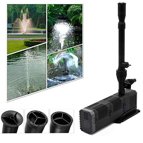 Forever Speed 1500L/h Springbrunnenpumpe Wasserspielpumpe Teichpumpe Fontäne Wasserpumpe Fontäne Gartenpumpe Bachlaufpumpe von Forever Speed