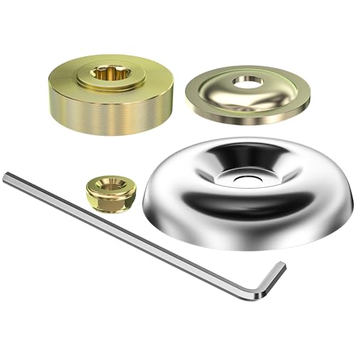 Forever Speed 5 Set Rasenmäher Metall Getriebe Klinge Mutter, Rasenmäher Blade Adapter Kit Freischneider Zubehör von Forever Speed