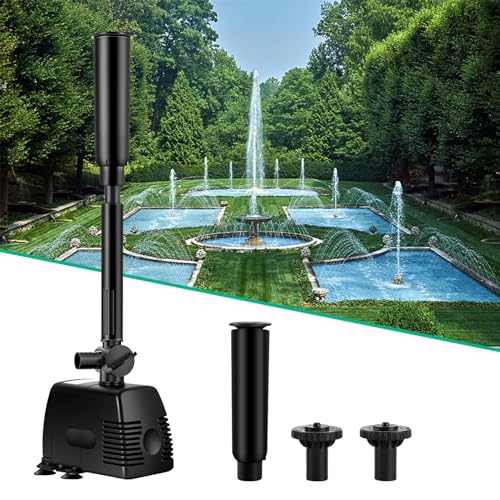 Forever Speed 800L/h Springbrunnenpumpe Wasserspielpumpe Teichpumpe Fontäne Wasserpumpe Fontäne Gartenpumpe Bachlaufpumpe von Forever Speed