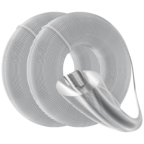 Forever Speed Rasentrimmer Faden 2.4mm*50m× 2,Freischneider Faden,Trimmerfaden für Rasentrimmer Ersatzfade,Rund Stahldraht Mähfaden für Motorsense von Forever Speed