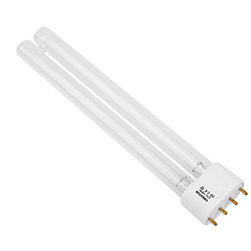 Forever Speed UVC Ersatzlampe Ersatzröhre UV Leuchtmittel Röhre für UVC Gerät(/9/11/18/36/55W)(18 Watt 2G11) von Forever Speed